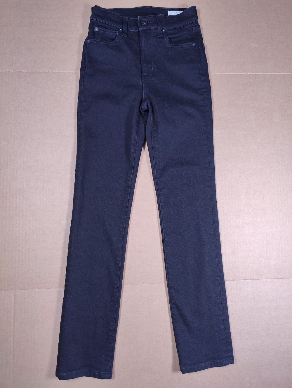 AYR Womens Skinny Black Cotton Stretch Jeans Size 24 (23Wx28L) Made In USA